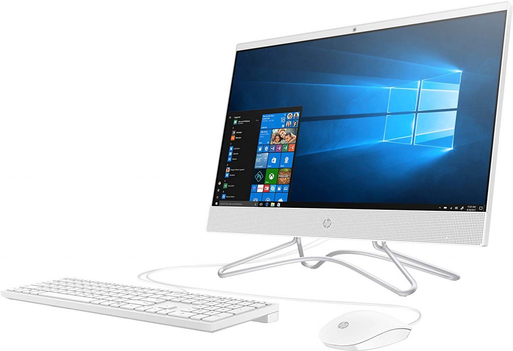 HP All-in-One antiriflesso, Bianco