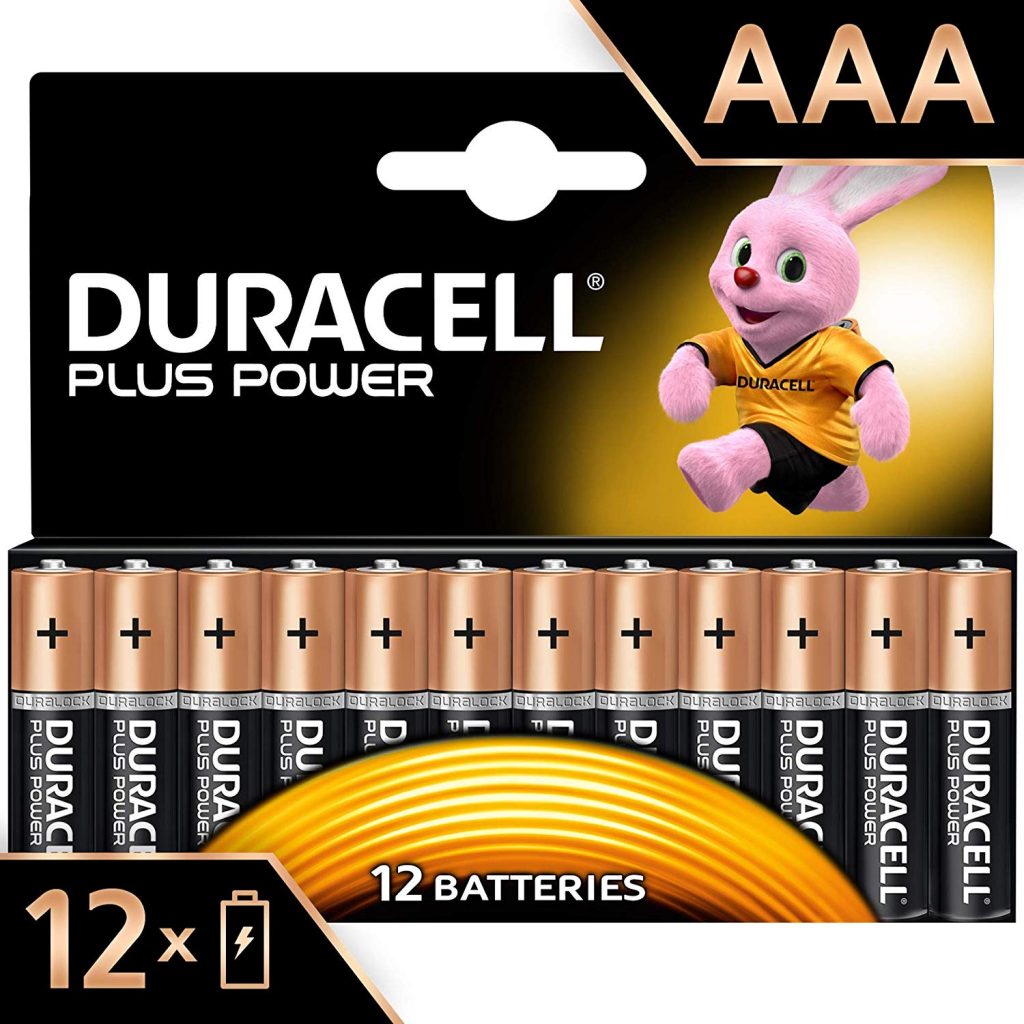 Duracell Batterie Alcaline Plus Power AAA, 12 Batterie, il Design della Confezione Potrebbe Cambiare