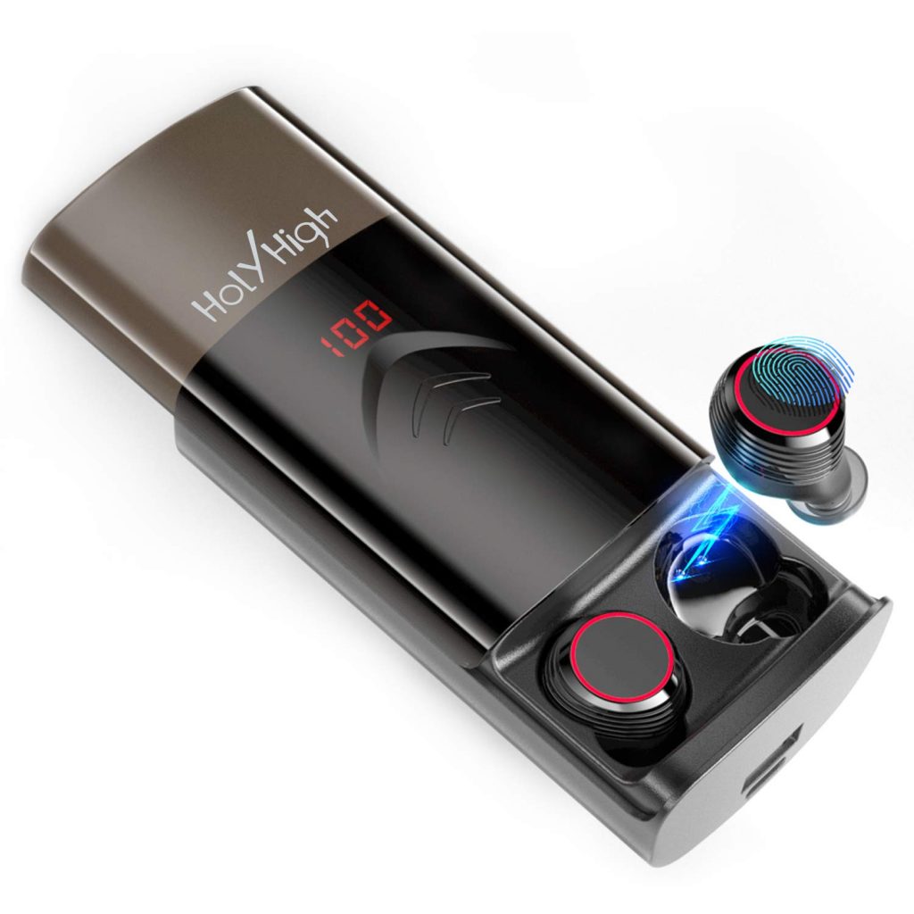 Auricolari Bluetooth Stereo con Custodia di Ricarica 6000mAh