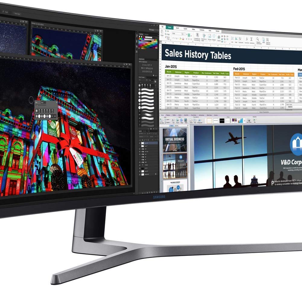 Samsung Monitor Curvo 49’’ Ultrawide Full HD