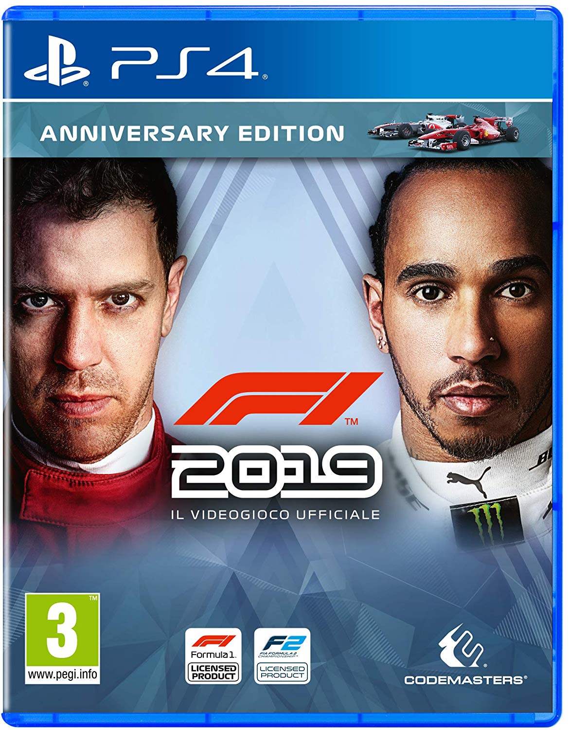 F1 2019 Anniversary Edition - Piattaforma PlayStation 4