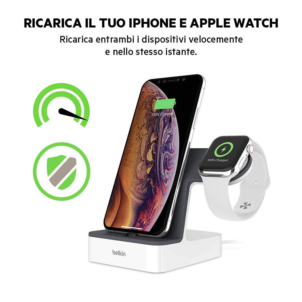 Dock di Ricarica per iPhone e Apple Watch