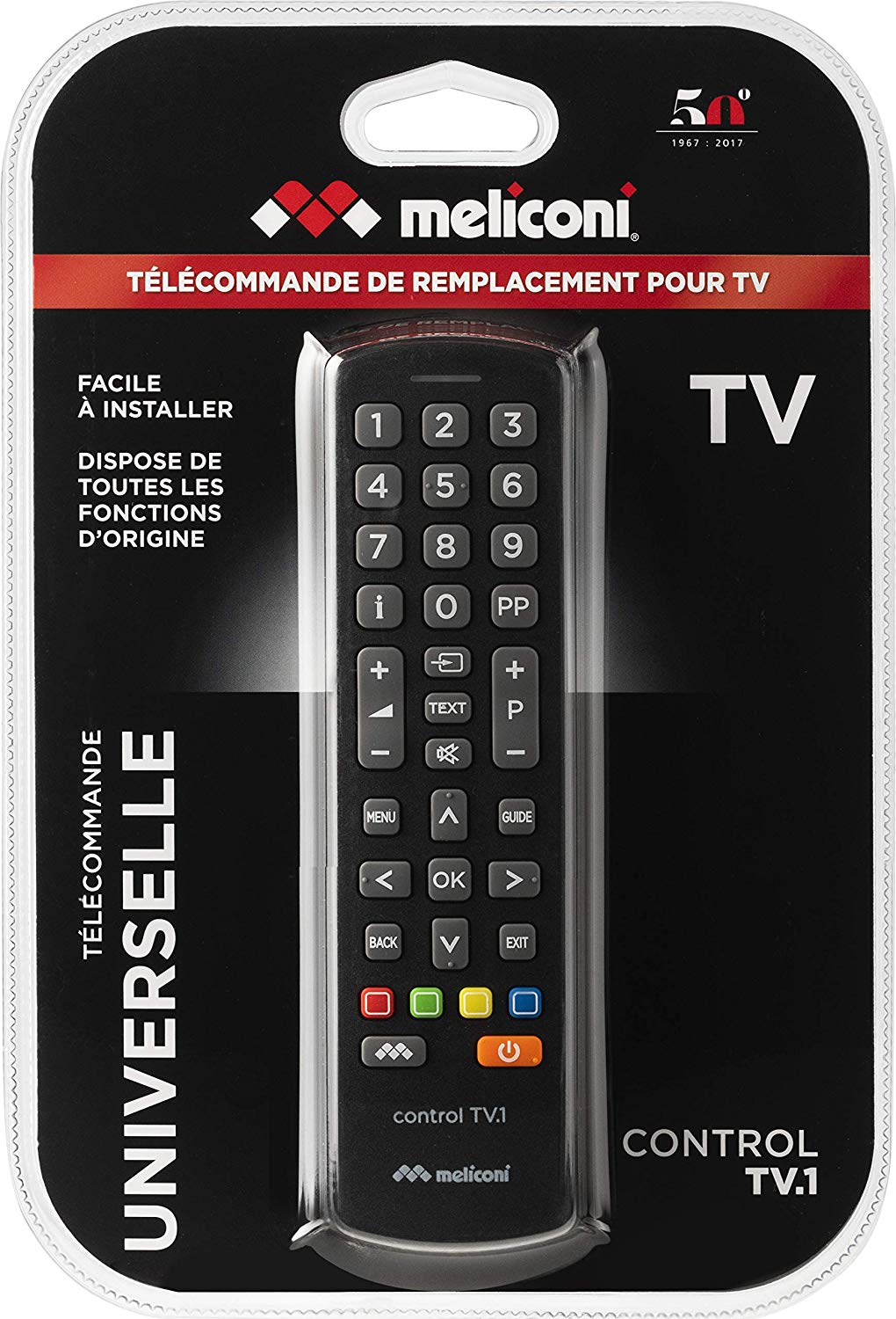 Meliconi Control TV.1 Telecomando universale