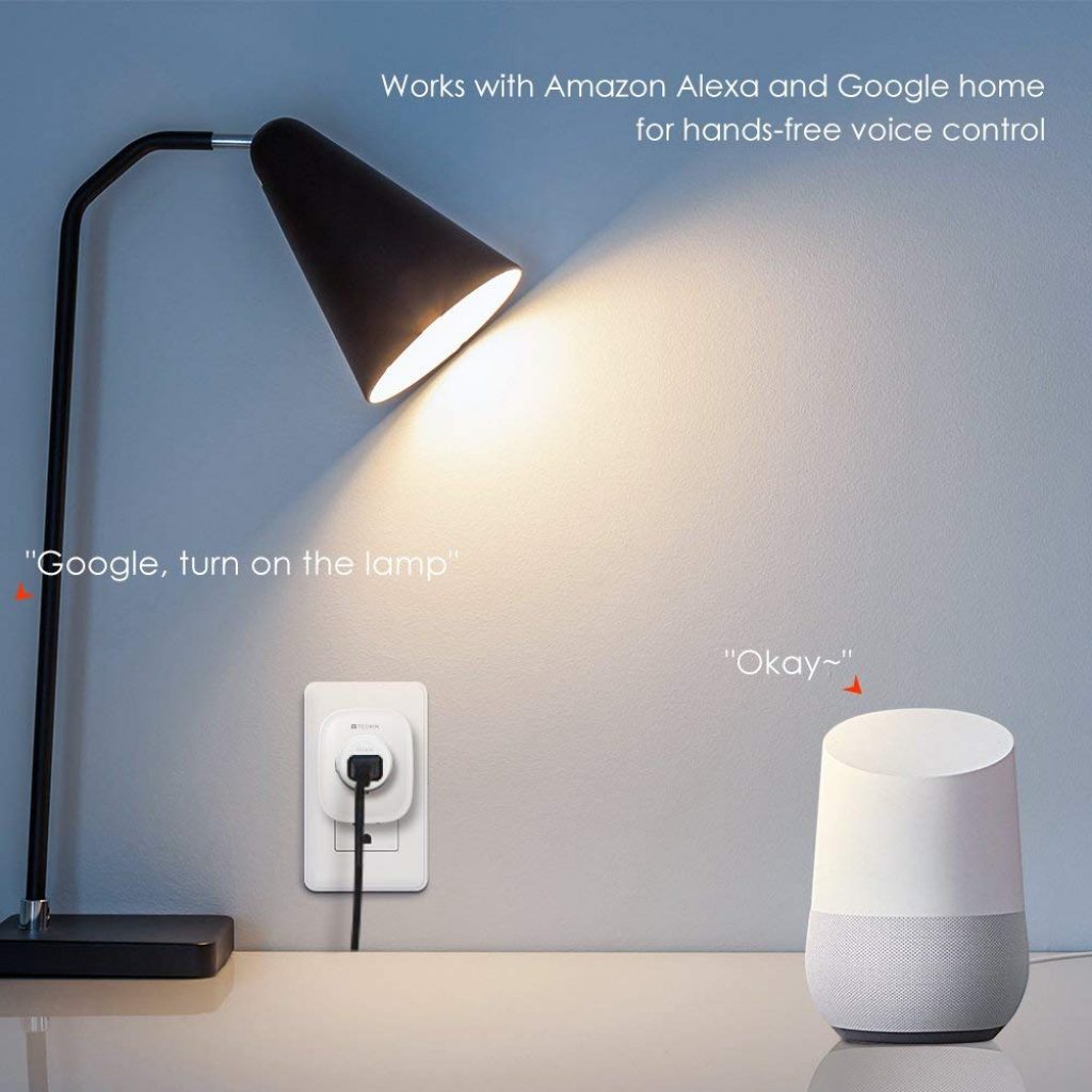 Presa Intelligente WiFi Smart - Compatibile Google Home/Amazon Alexa