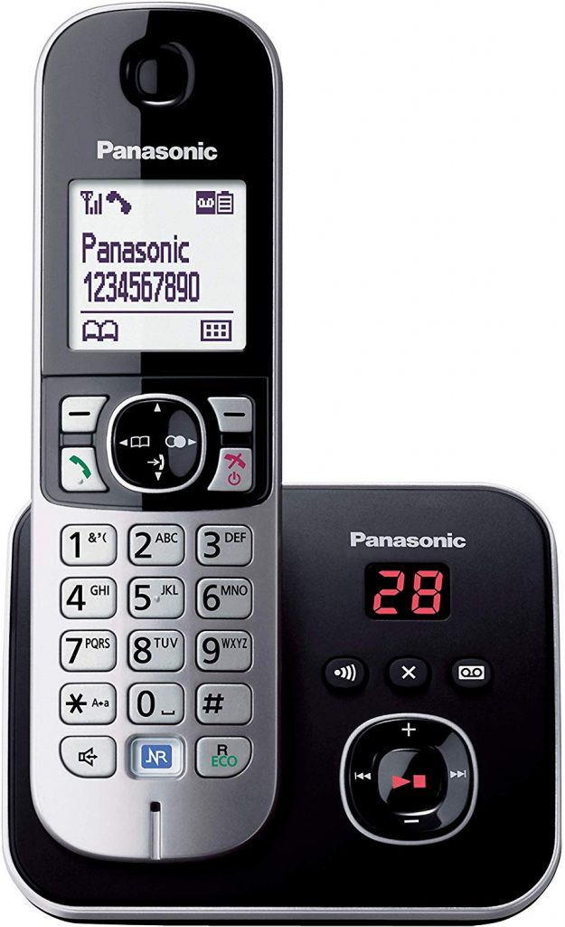 Panasonic Telefono Cordless DECT Argento