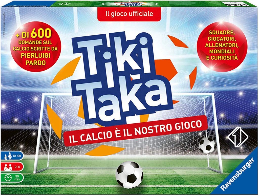 Ravensburger Italy- Tiki Taka Il Calcio Gioco di società