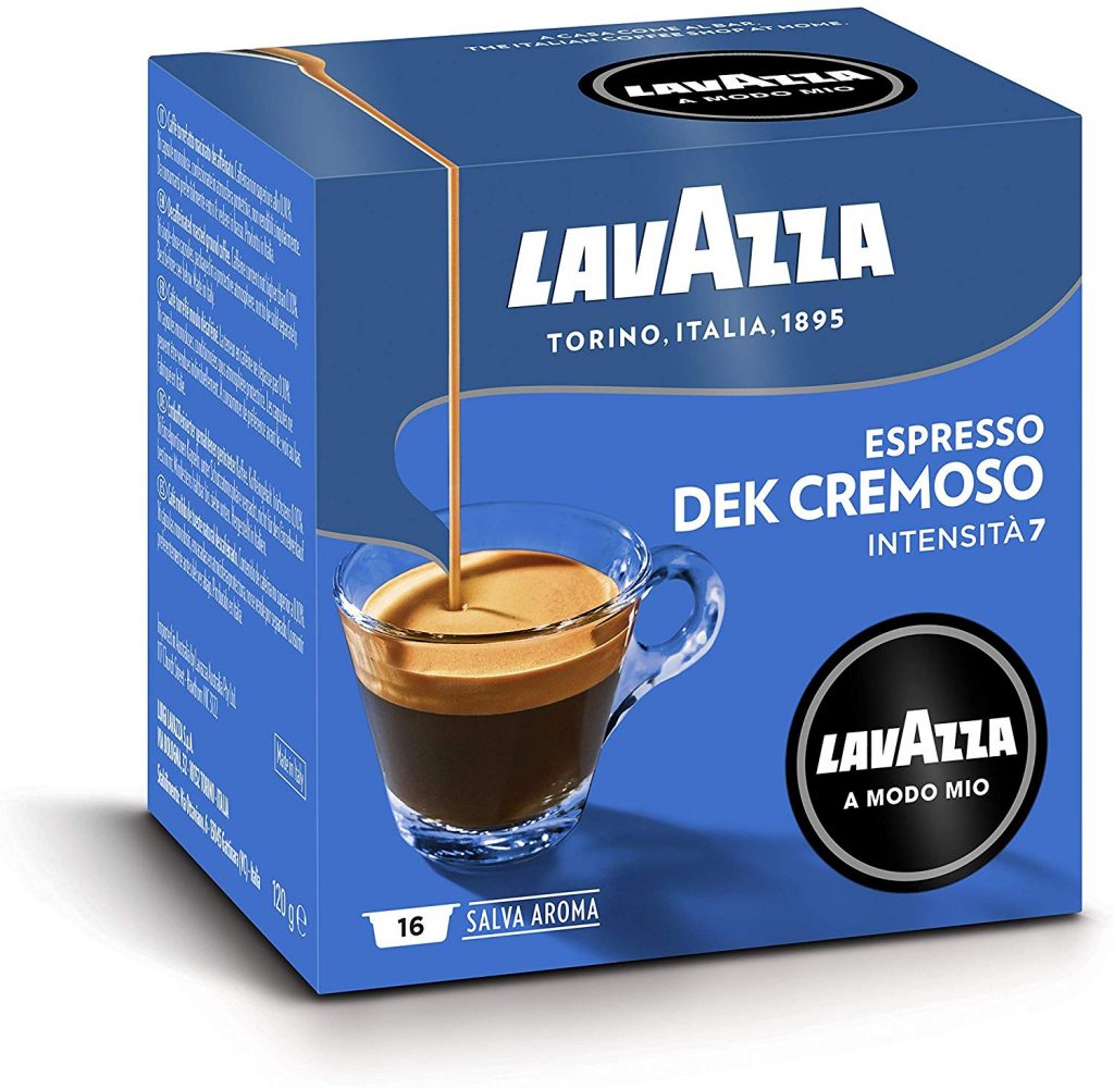 Lavazza A Modo Mio Espresso Dek Cremoso - 256 Caps 