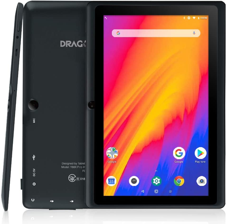 Dragon Touch Tablet da 7 pollici Android 9.0