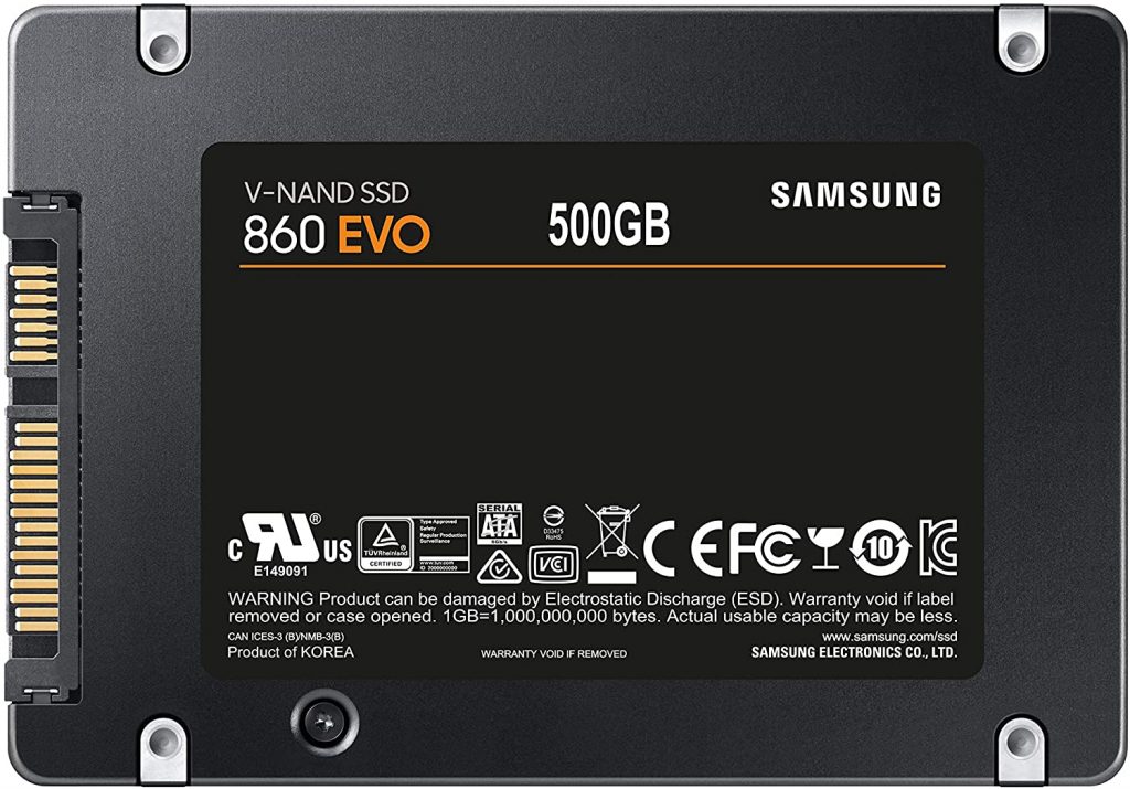 Samsung Memorie SSD Interno da 500 GB SATA
