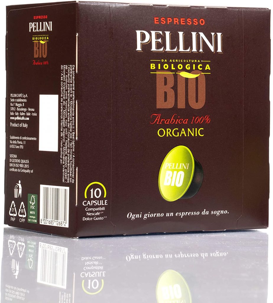 Caffè Espresso Pellini Bio Arabica 100% 60 Caps