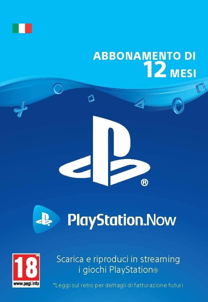 PlayStation Now - Abbonamento 12 Mesi Codice download per PS4
