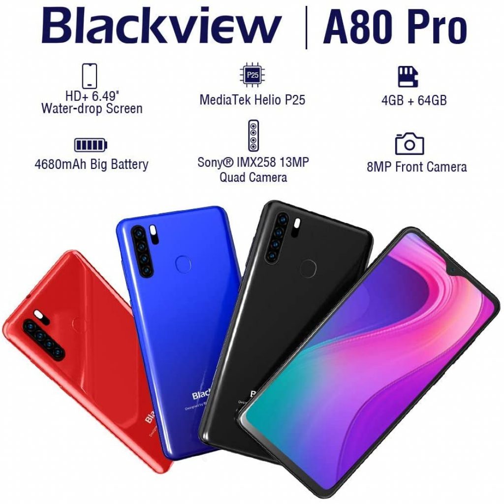 Smartphone Offerta - Blackview A80 Pro 6.49” 