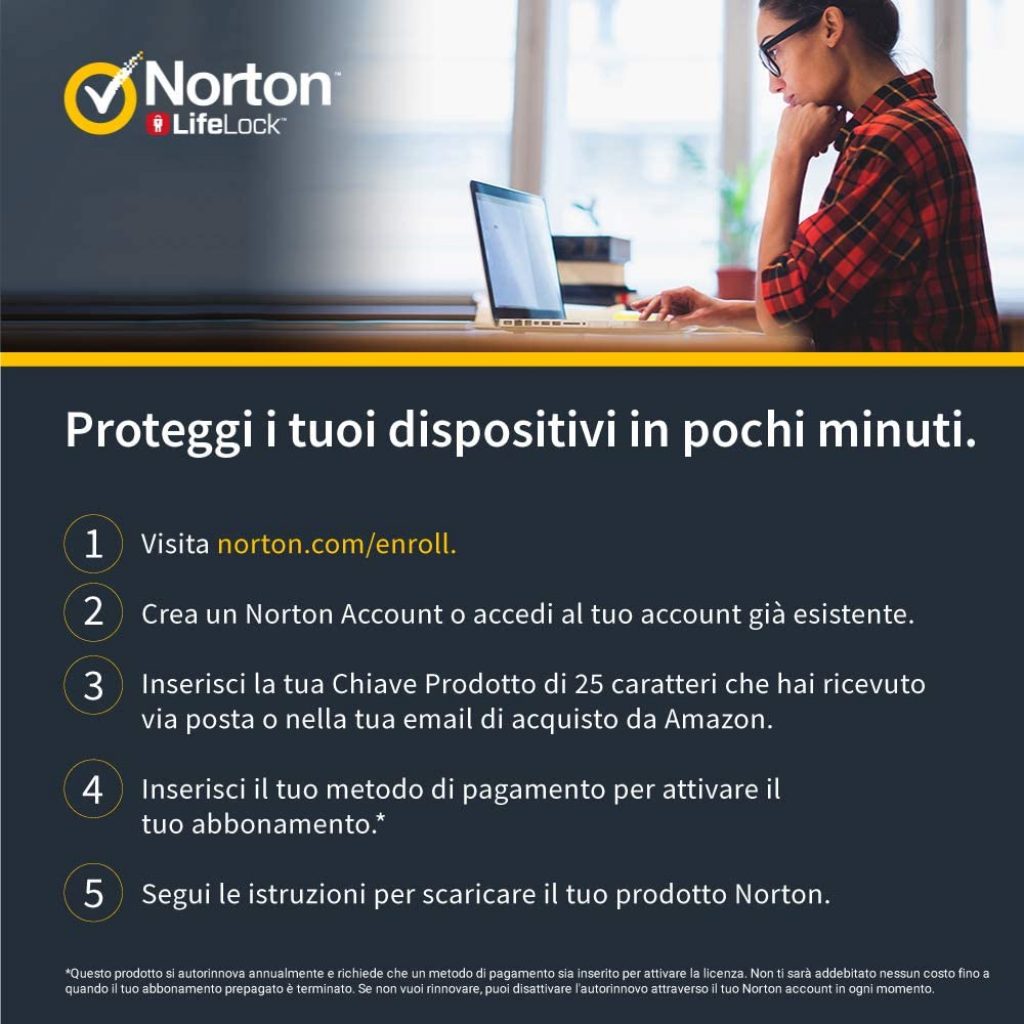 Norton Antivirus Plus 2020 - 1 dispositivo