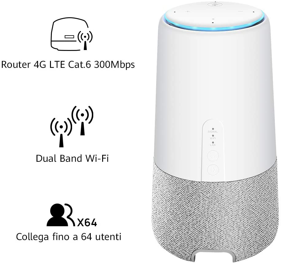 Huawei AI Cube Router 4G Speaker con LTE