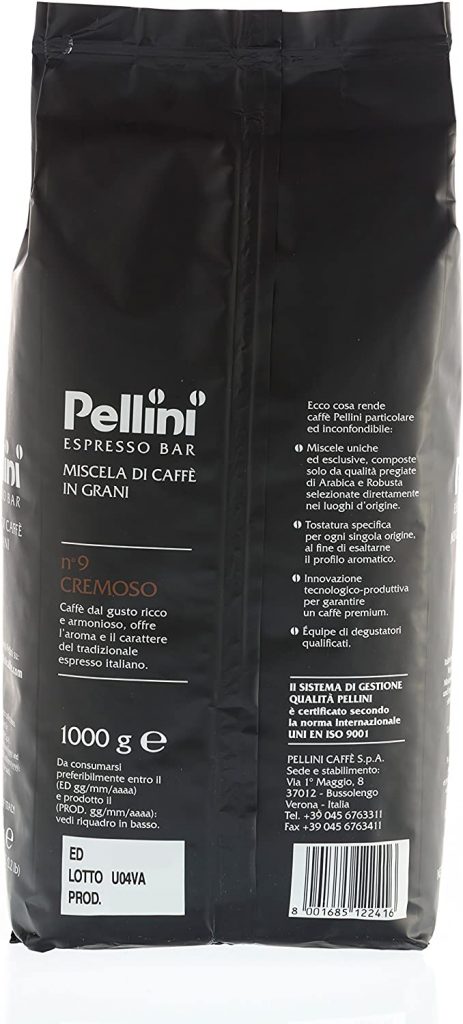 Caffè in Grani Pellini - Espresso Bar N.9 Cremoso 1 Kg