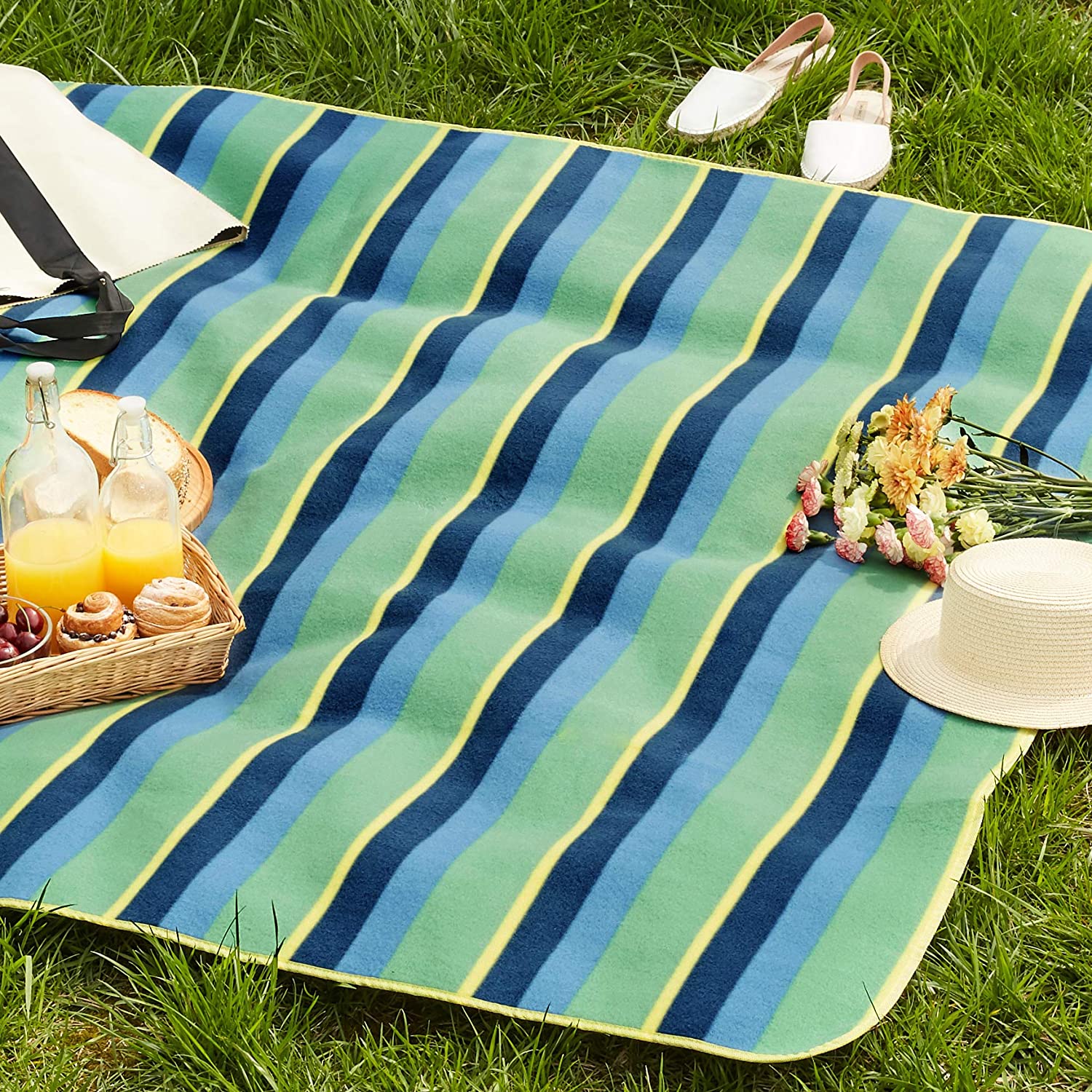 Coperta da picnic - retro impermeabile 200 x 200 cm