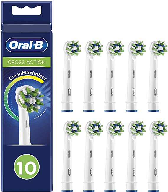 Oral-B CrossAction Testine di Ricambio 10pz