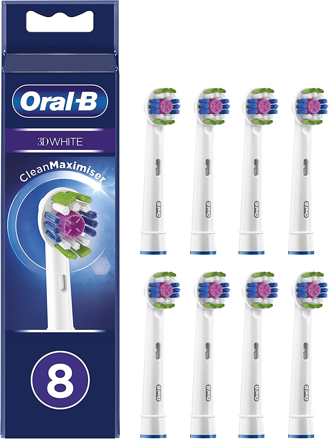 Oral-B 3D White Testine di Ricambio