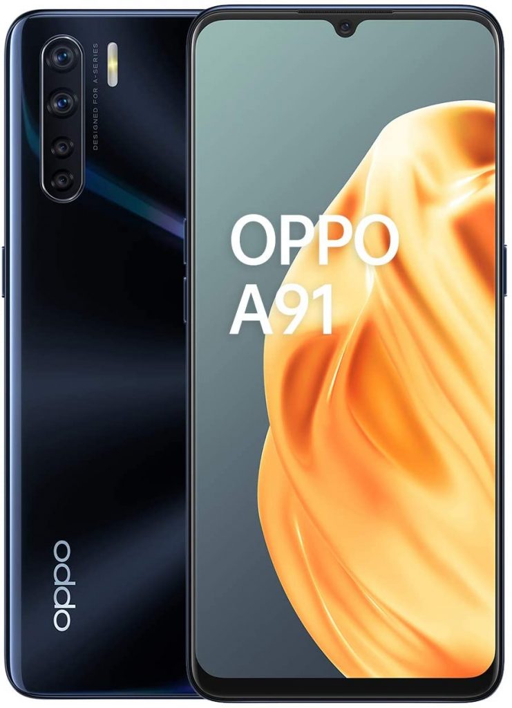 OPPO A91 Smartphone - 6.4'' AMOLED Lightening Black 