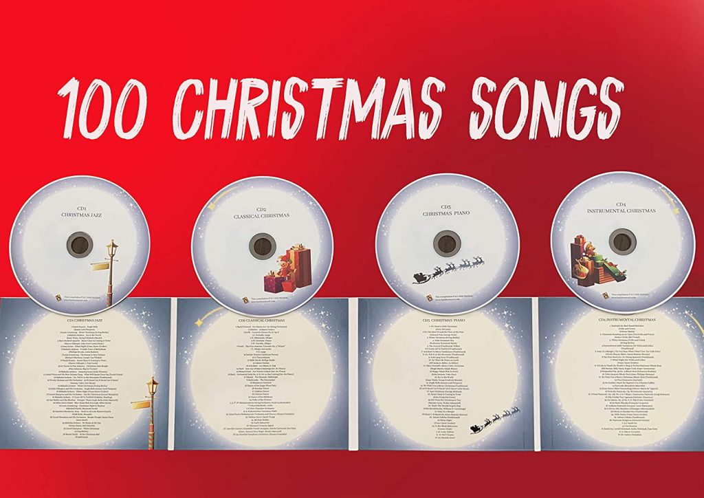 100 Christmas Songs - 4 CD - Le più belle Canzoni di Natale