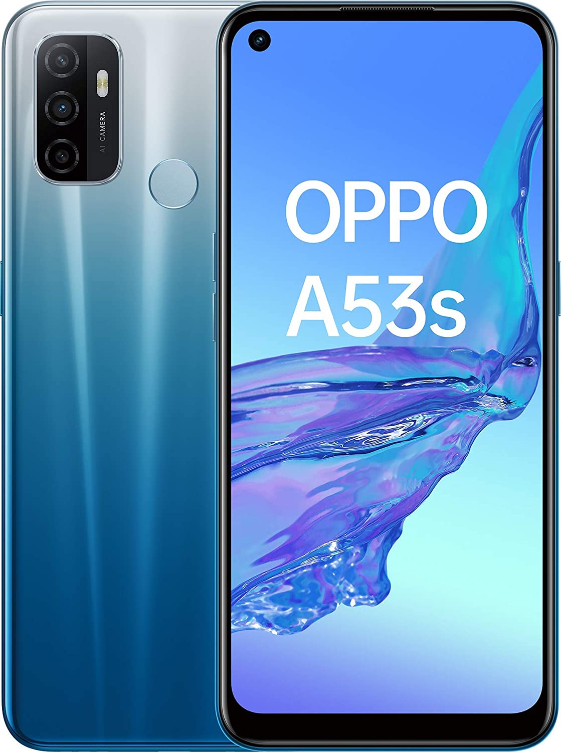 OPPO A53s Smartphone - 4 GB 128 GB Fancy Blue