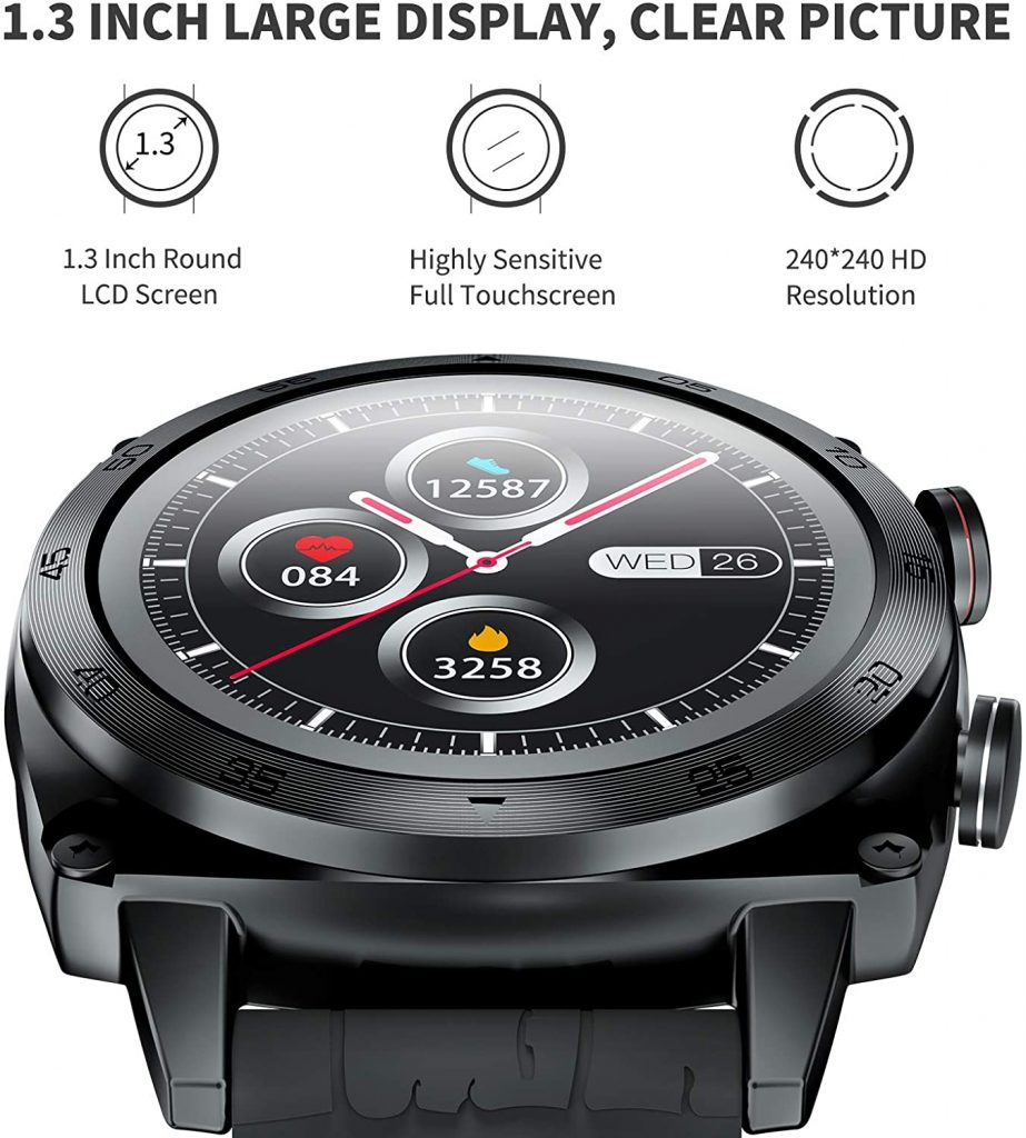 CUBOT C3 Smartwatch 1.3 Pollici Full Touch