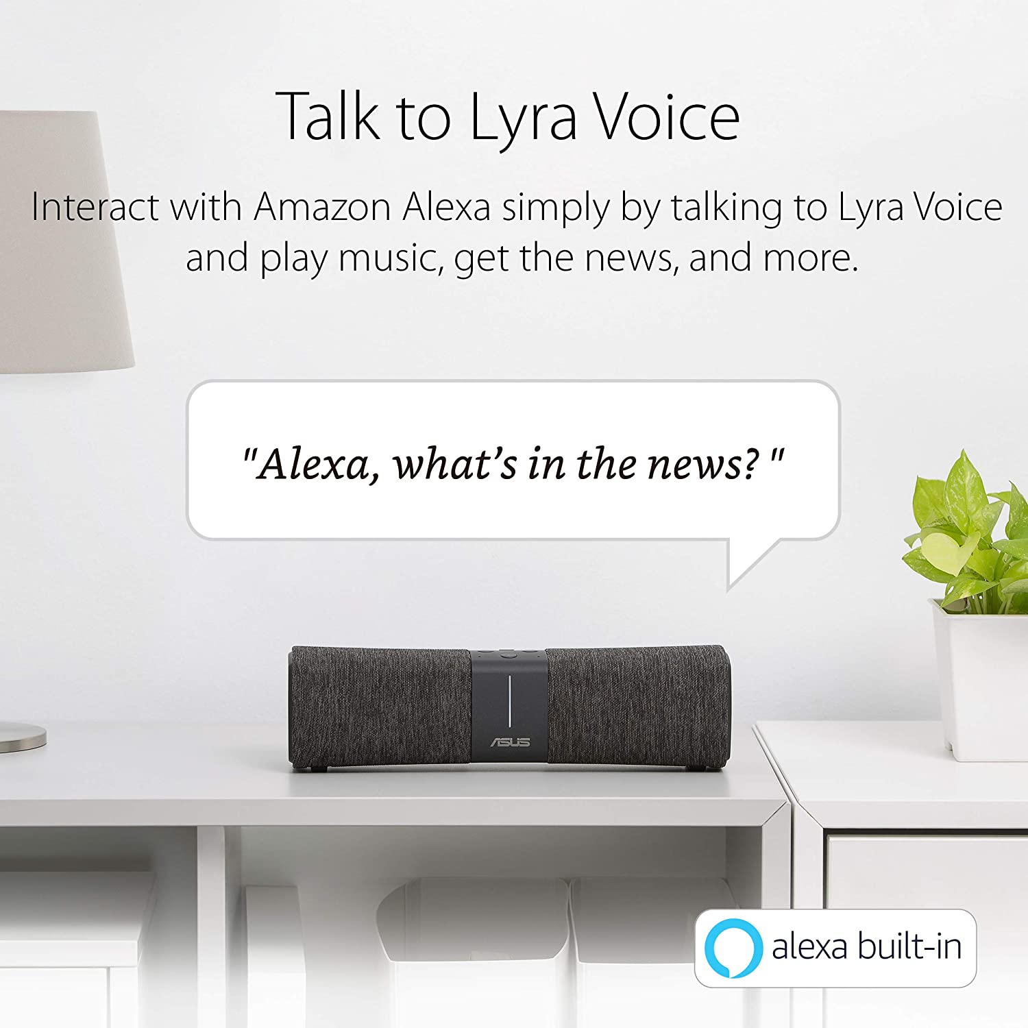 Asus Lyra Voice All-In-One - Smart Voice Router