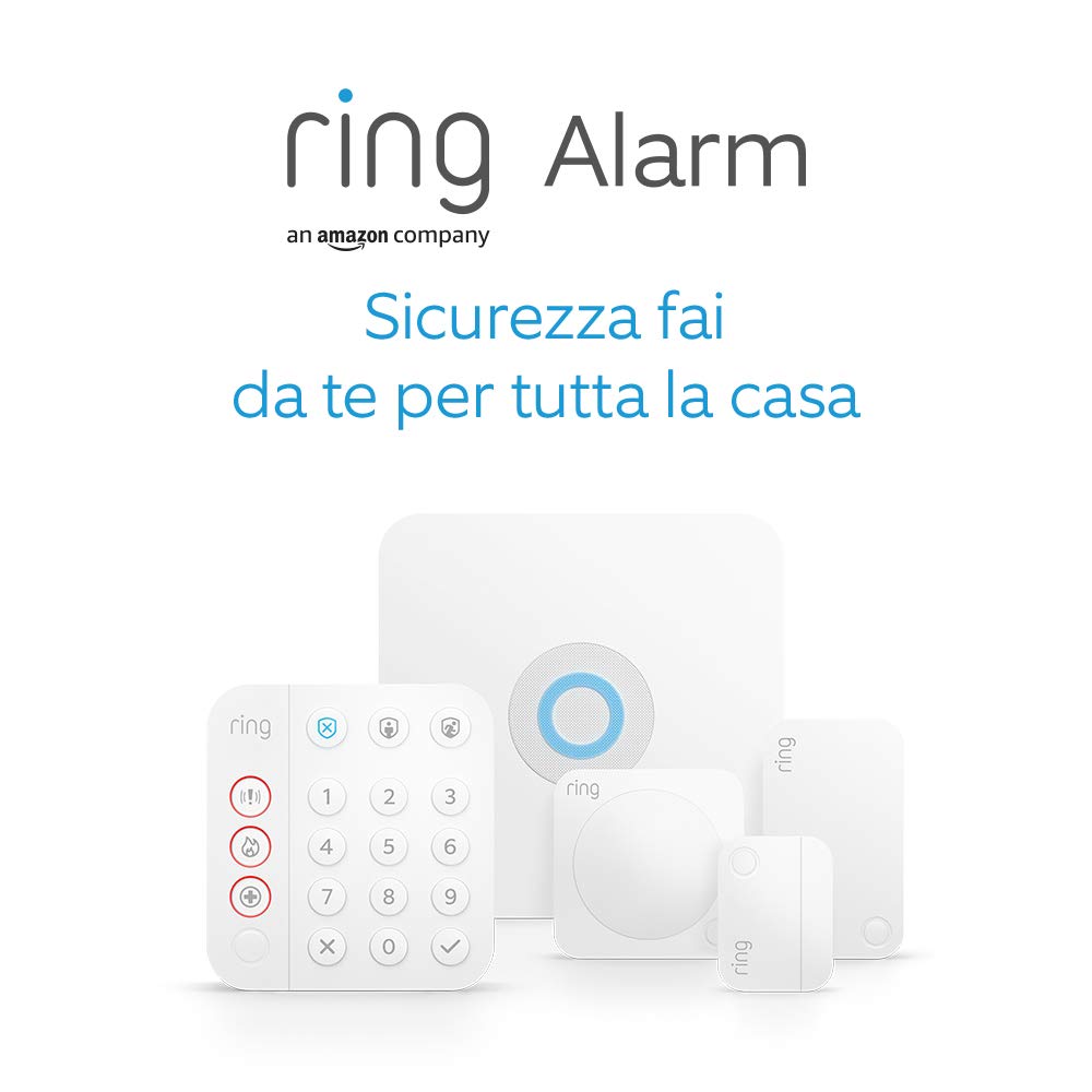 Ring Alarm - Kit 5 pezzi da Amazon per la sicurezza domestica