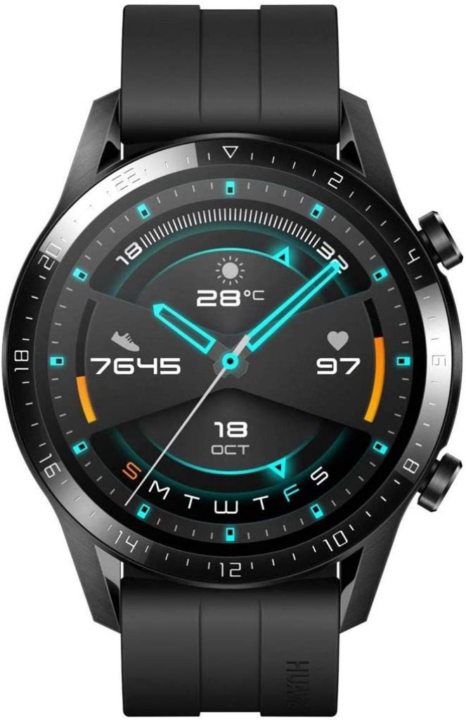 HUAWEI Watch GT 2 Smartwatch 46 mm Matte Black