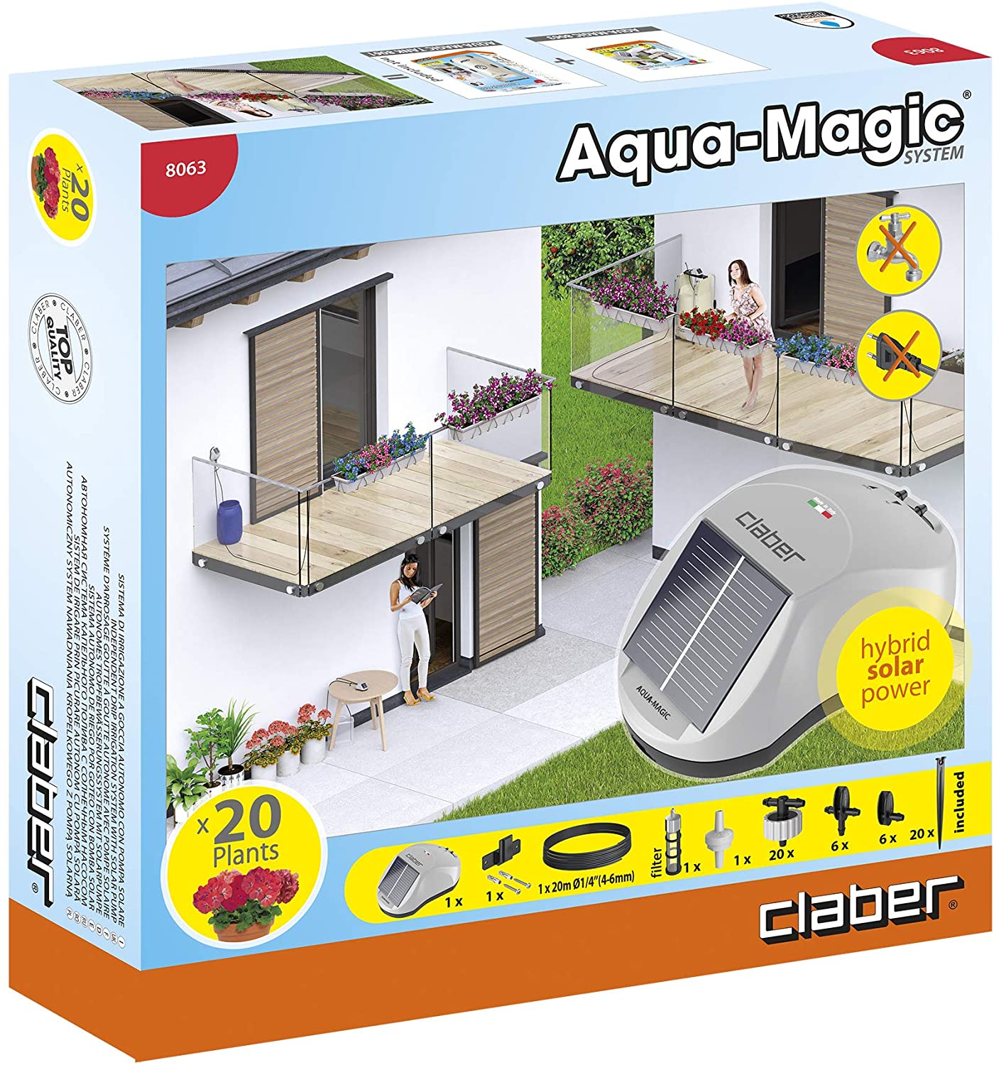 Aqua-Magic System - Sistema Irrigazione a Goccia