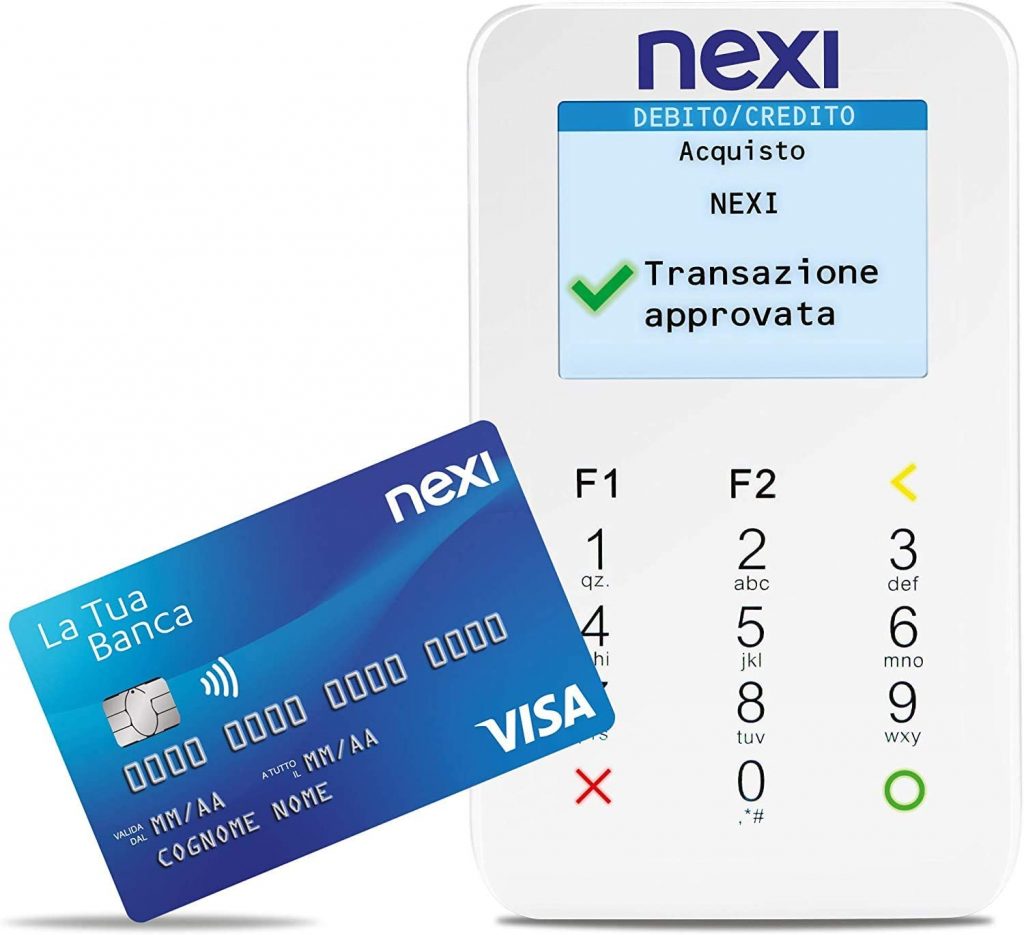 Nexi - Mobile Pos - Lettore Elettronico Portatile Contactless
