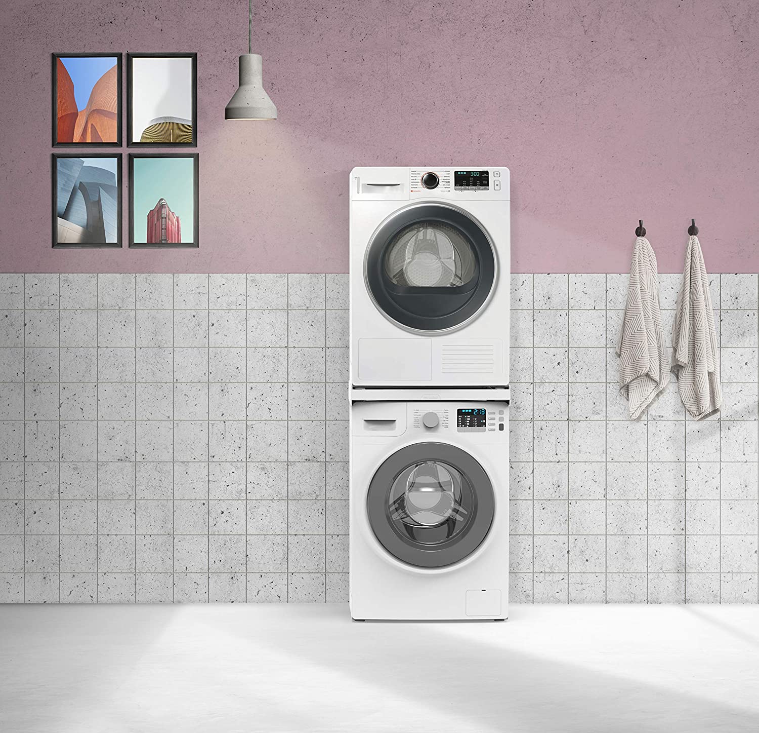 Meliconi Kit di Sovrapposizione lavatrice e asciugatrice