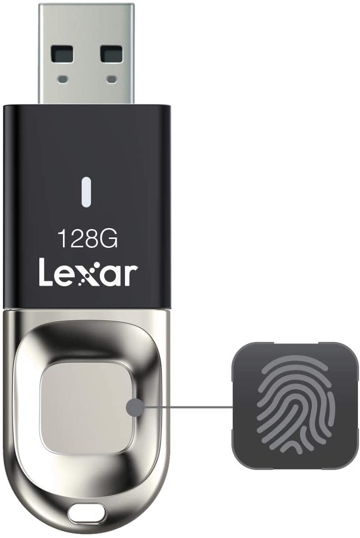 Unità Flash Lexar JumpDrive Fingerprint 128GB