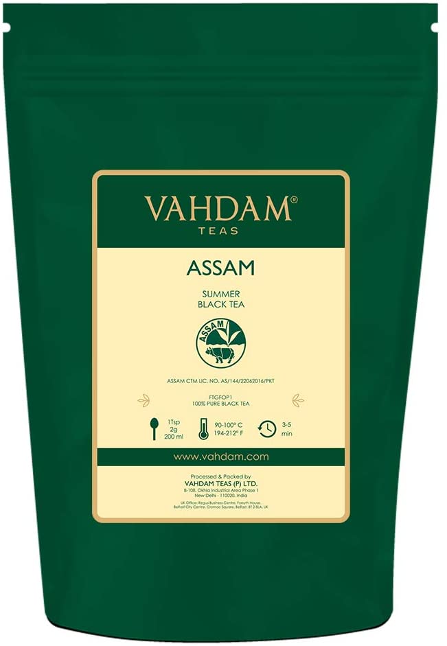 Foglie di tè nero Assam 100% puro non miscelato 454gr