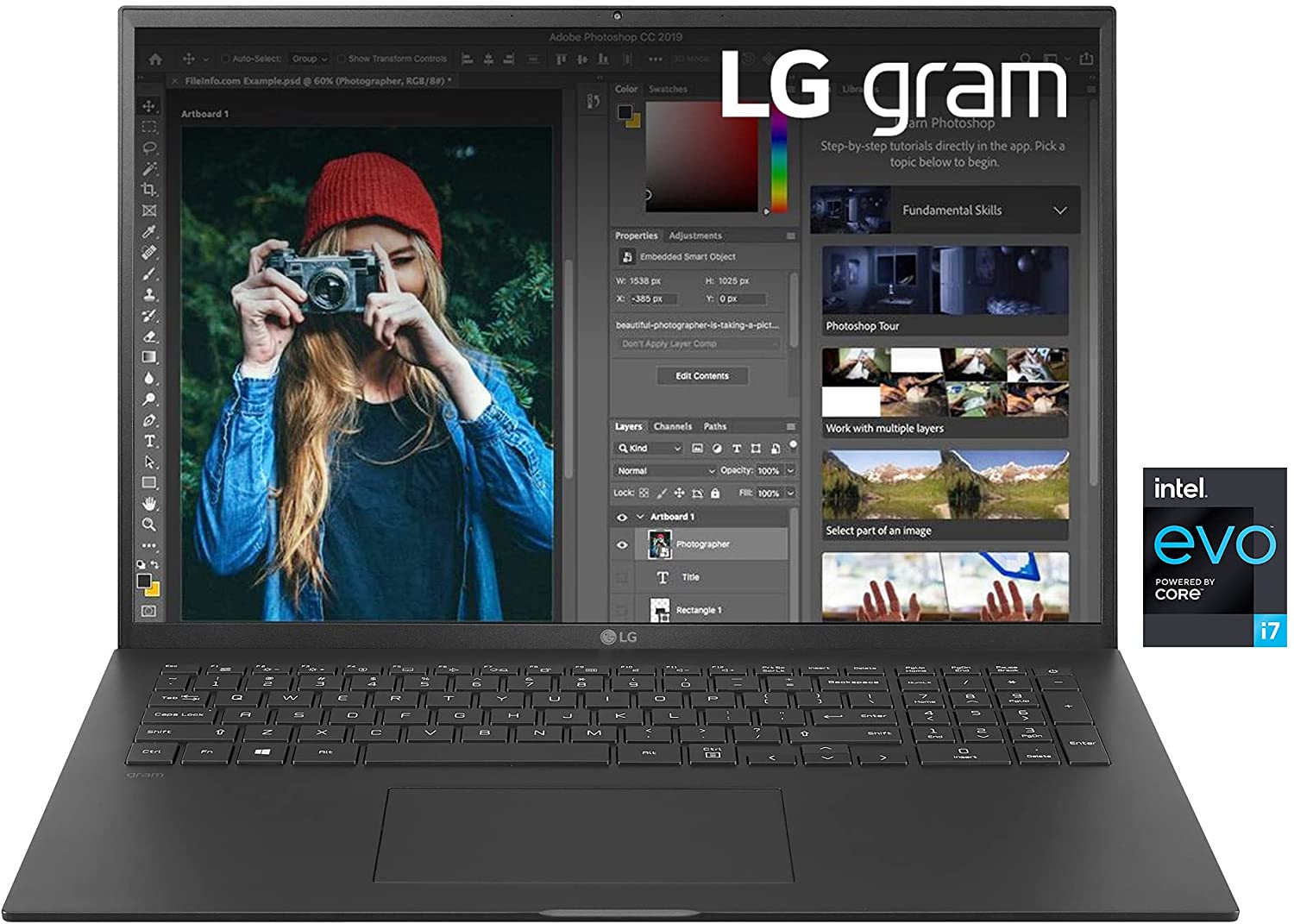 LG Gram - PC Display 17" Quad HD Win10 PRO