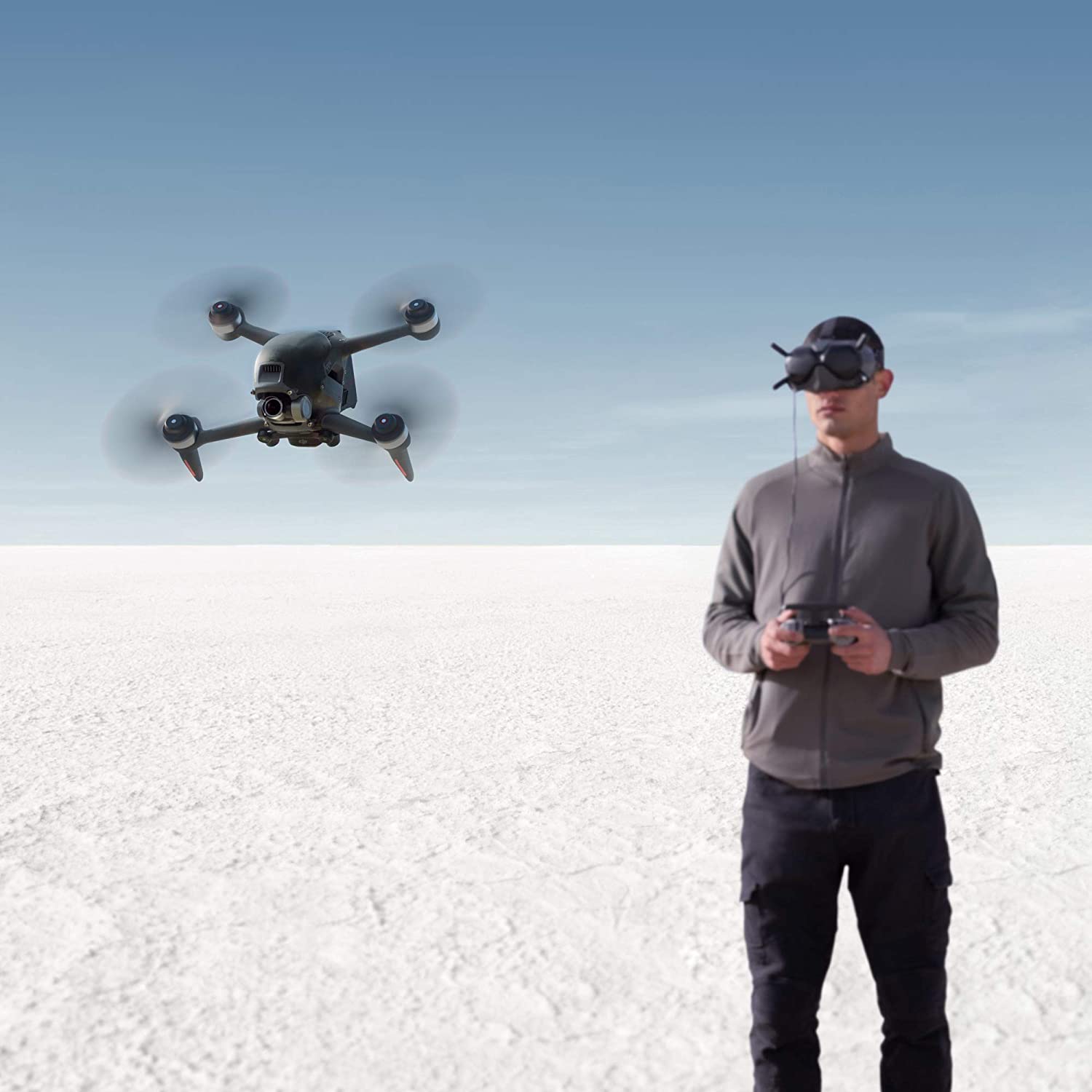 Drone Quadricottero UAV con Visuale in Prima Persona
