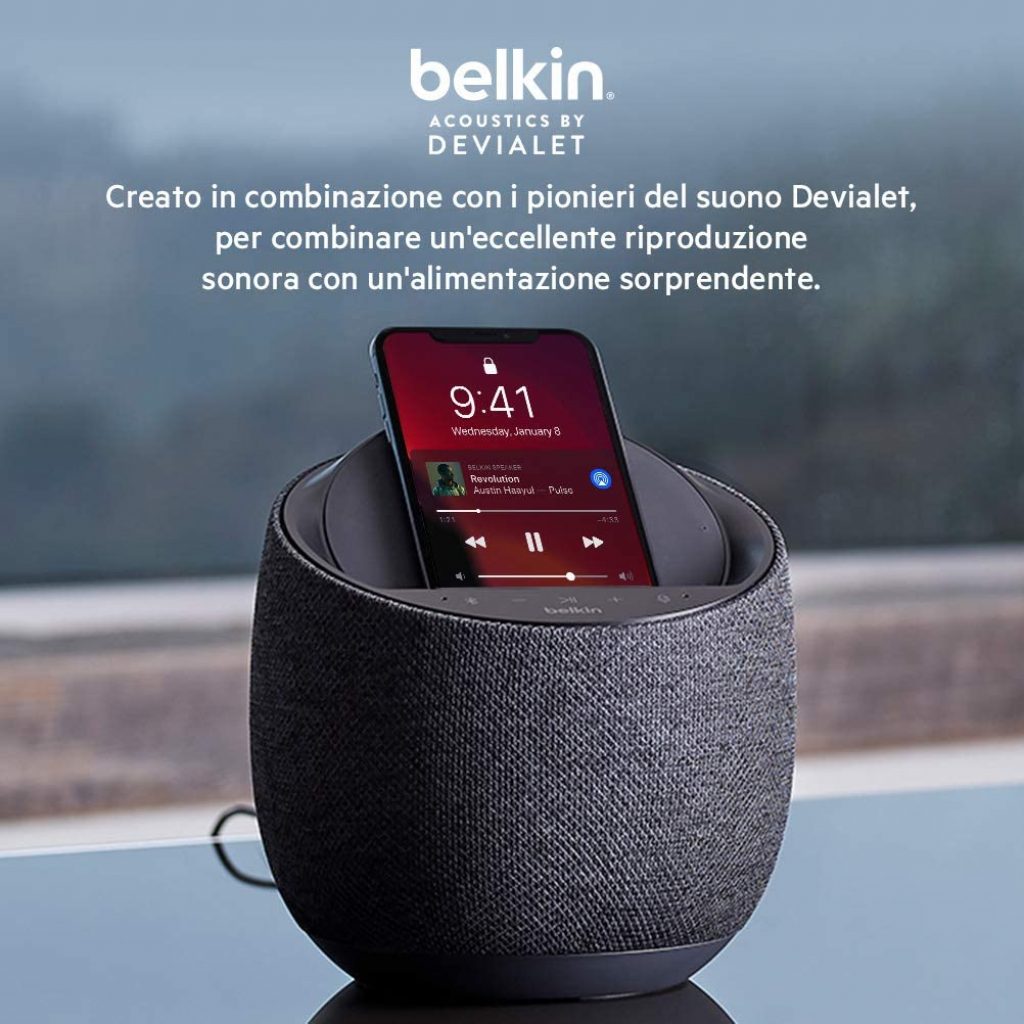Belkin Altoparlante Intelligente + Caricabatteria