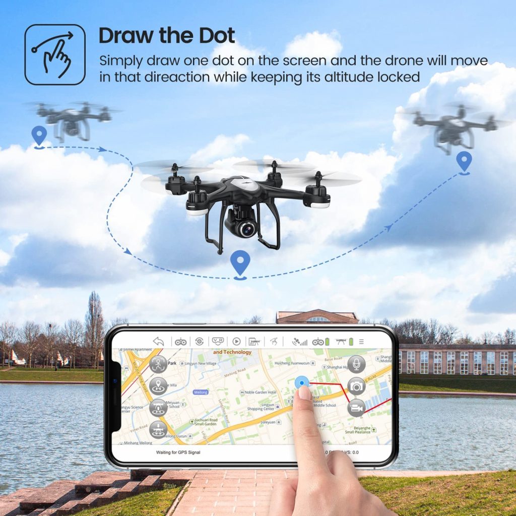 Potensic Drone Professionale T25 Dual GPS