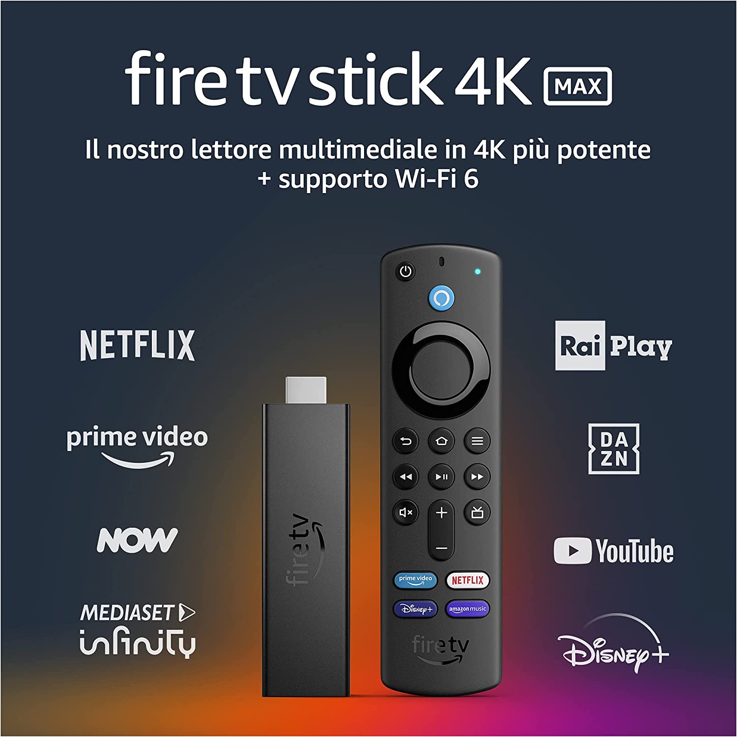 Ti presentiamo Fire TV Stick 4K Max - Wi-Fi 6