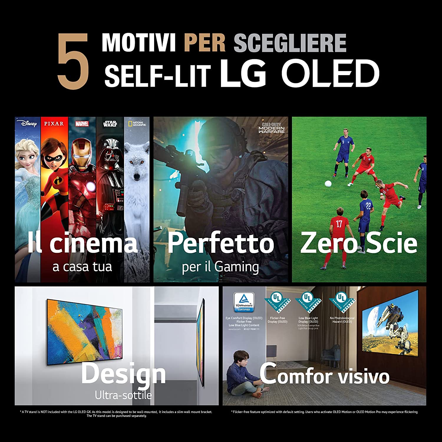 LG OLED Smart TV 4K 55" - Dolby Vision IQ Wi-Fi