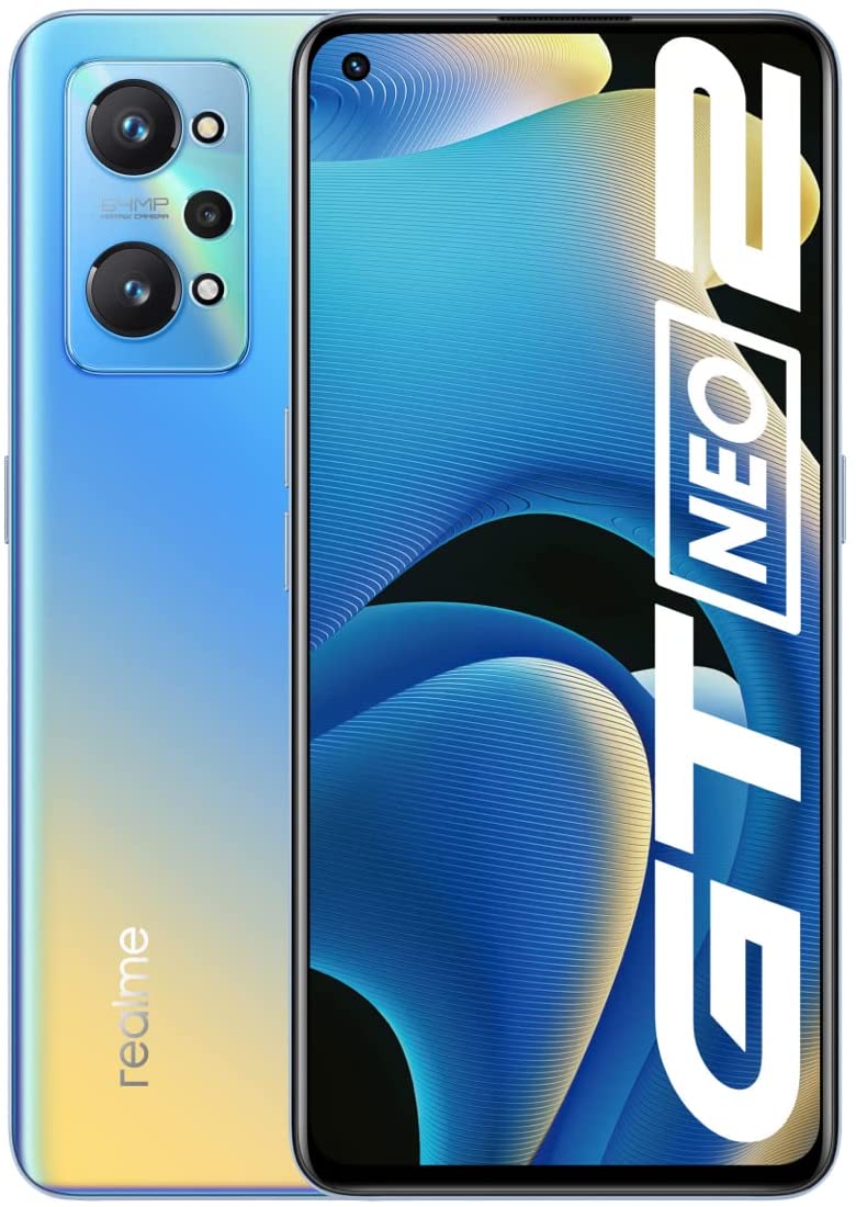 realme GT Neo 2 Smartphone - Blu Neo