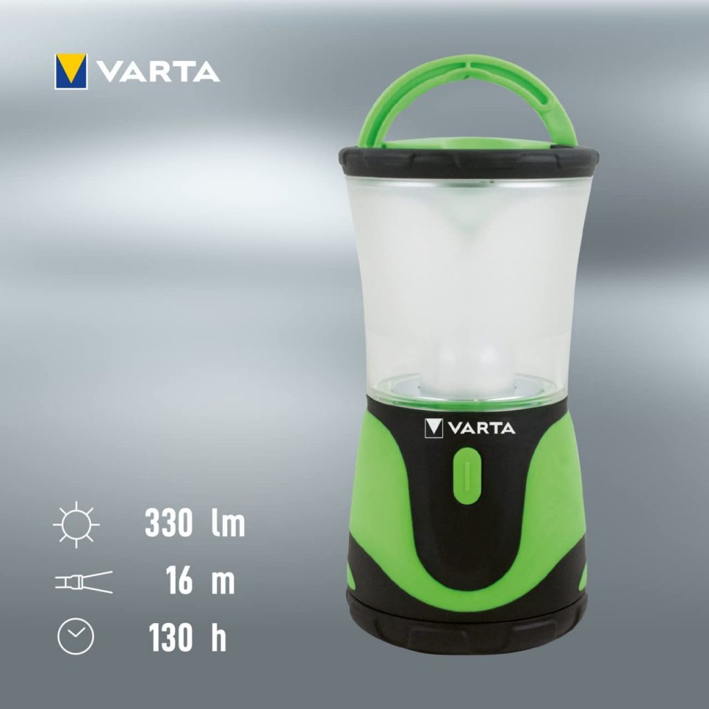Varta Torcia Outdoor - Sports Lantern 3D Verde