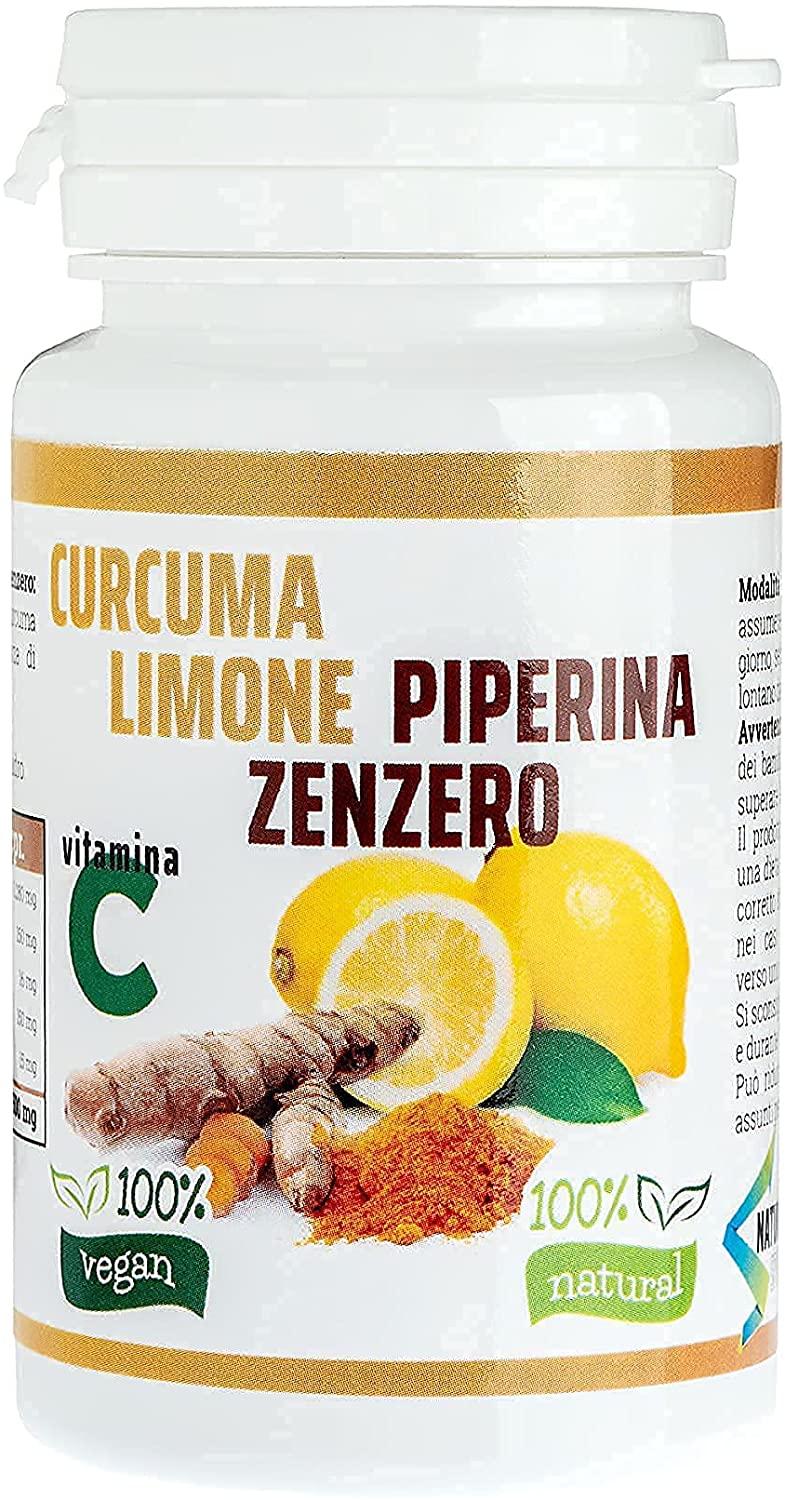 Curcuma & Piperina + Zenzero - 130 Compresse