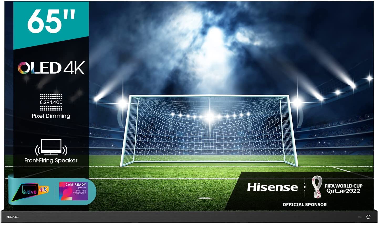 Hisense 65" OLED 4K - Soundbar Integrata