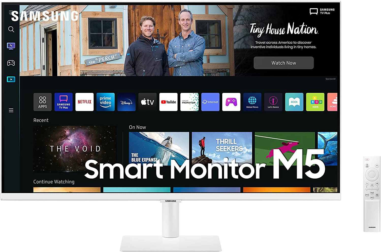 Samsung Smart Monitor M5 - Flat 32'' Full HD