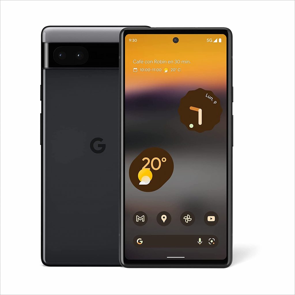 Smartphone Google Pixel 6a + Pixel Buds A-Series Bianco