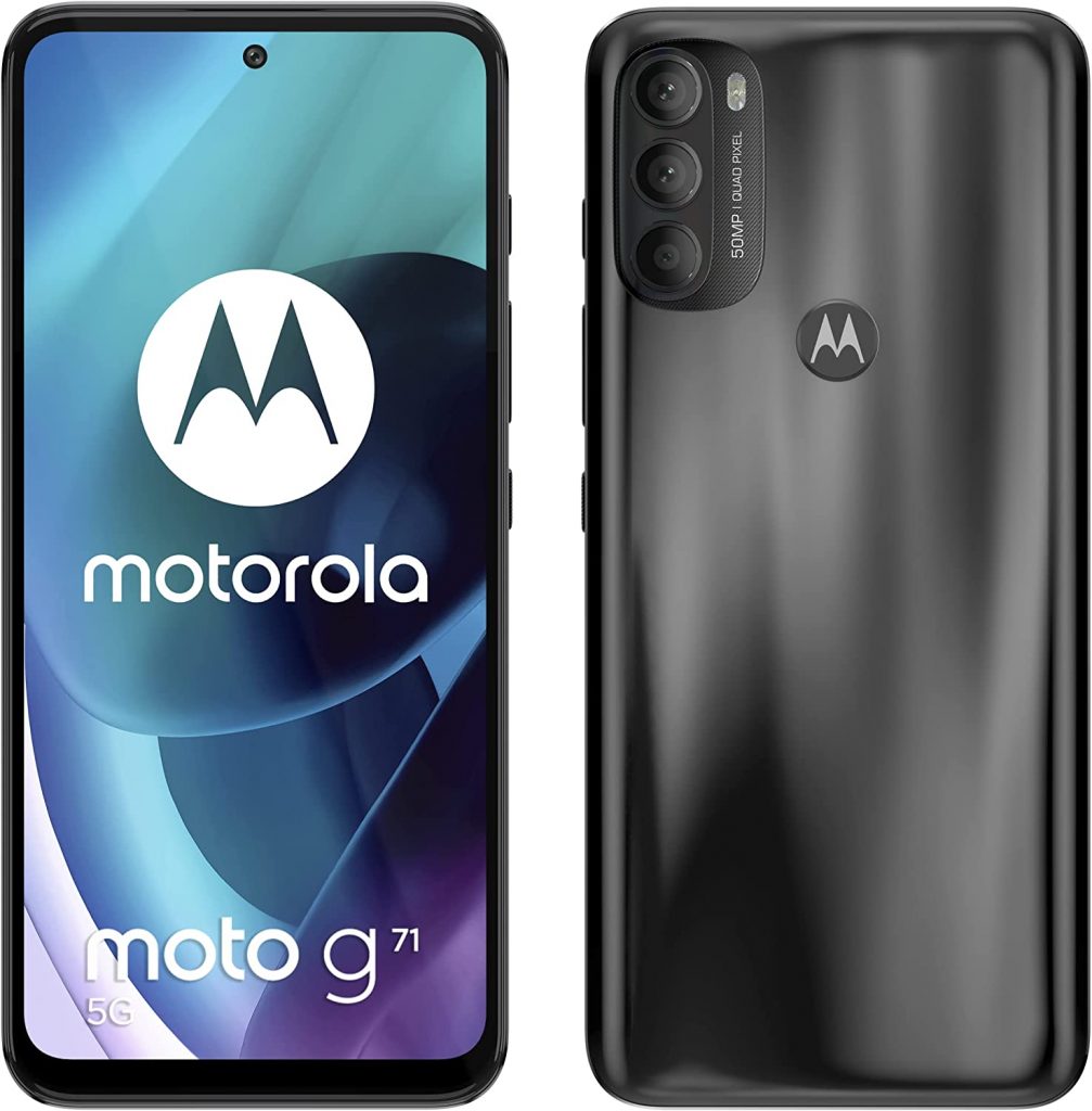 Motorola g71 Display 6.5" OLED - Cover Inclusa Iron Black