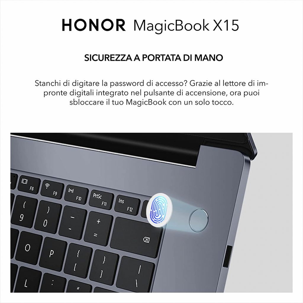 HONOR Magicbook X15 - Laptop15.6'' Full View