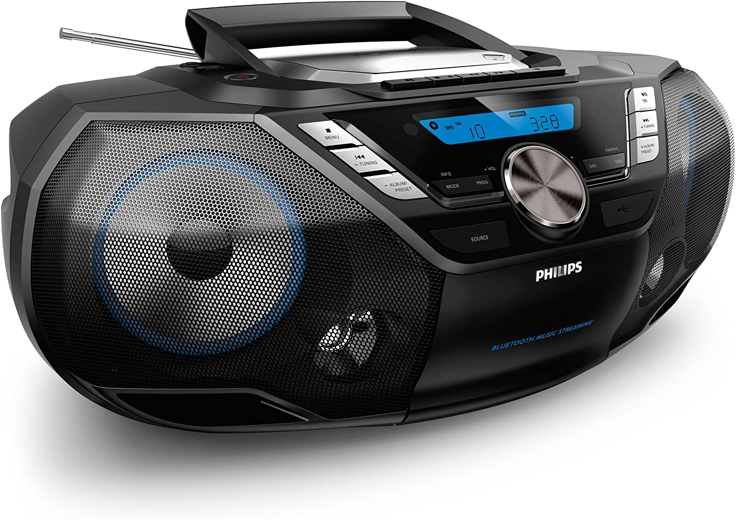 Philips CD Soundmachine - Bluetooth Sintonizzatore FM