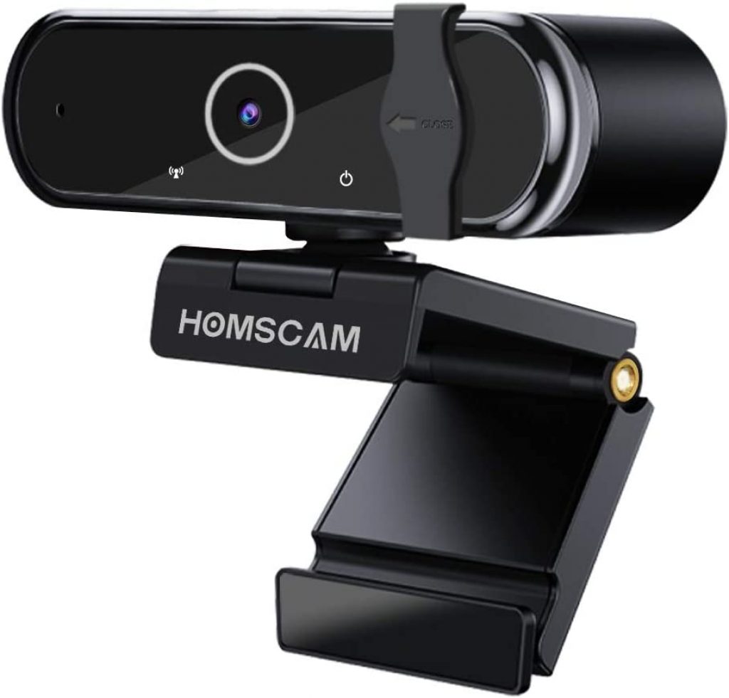 HOMSCAM Webcam per PC - Microfono e Autofocus
